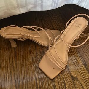 Marc Fisher kitten heel sandals